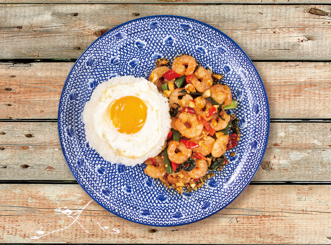 海老たっぷり ガパオ マンゴツリーキッチン タイ料理レストラン マンゴツリー 公式サイト