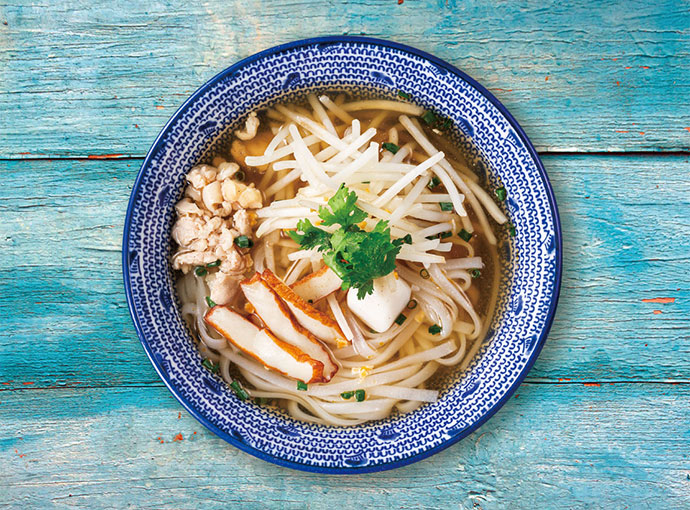 タイの汁そば 